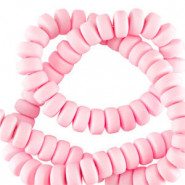 Polymer Perlen Rondell 7mm - Baby pink